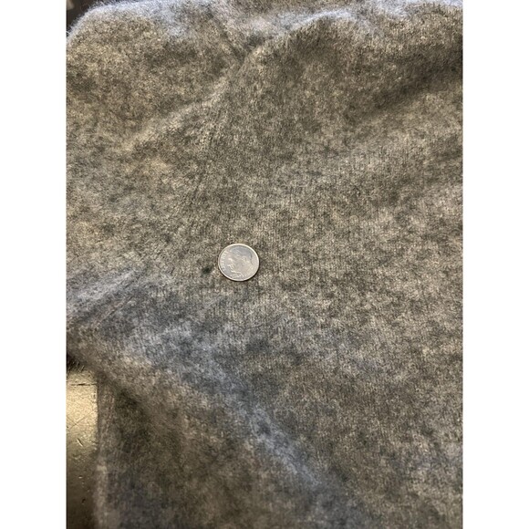 Grant Thomas Sweater Womens Medium Gray Pullover 100% Cashmere Two Ply Hong Kong - Picture 7 of 10